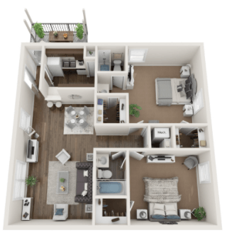 2230 Woodley Square W. 1-3 Beds Apartment for Rent - Photo Gallery 24